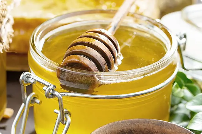 余市産の無添加はちみつの写真