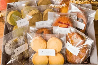 余市産フルーツを使ったフィナンシェとクッキーの焼き菓子ギフトセット