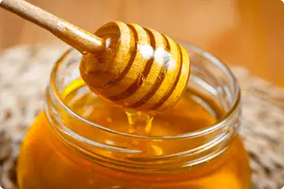 完成したはちみつの写真